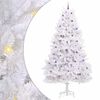 vidaXL Albero di Natale Artificiale con Rami Pieghevoli Bianco 300 cm