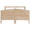 vidaXL Letto senza Materasso 135x190 cm in Legno Massello di Pino