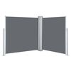 vidaXL Tenda da Sole Laterale Retrattile Antracite 120x600 cm