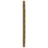 vidaXL Testiera da Parete Ambra 106x3x63 cm in Legno Massello di Pino