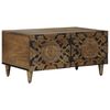 vidaXL Tavolino da salotto Marrone 80 x 50 x 40 cm
