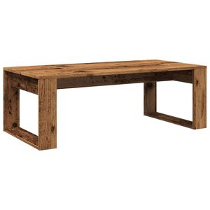 vidaXL Tavolino da Salotto Legno Antico 102x50x35 cm in Truciolato