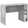 vidaXL Scrivania Grigio cemento 109 x 50 x 78 cm Legno multistrato