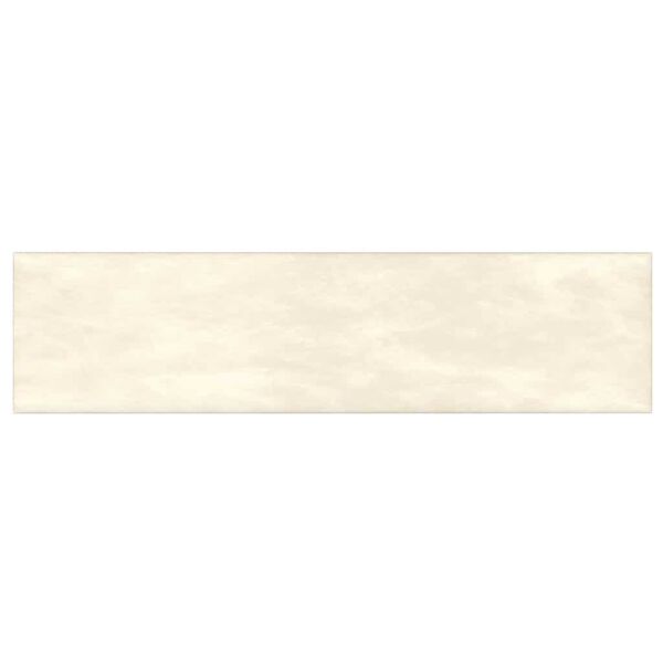vidaXL Pannelli Murali 12 pz Crema 60x15 cm Velluto 1,08 m²