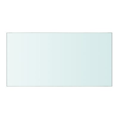 vidaXL Mensola in Vetro Trasparente 40x20 cm