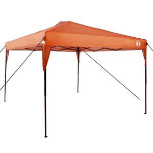 vidaXL Tenda Gazebo Arancione 290 x 290 x 251 cm Tessuto