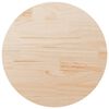 vidaXL Piano Tavolo Rotondo &Oslash;80x3 cm in Legno Massello di Pino
