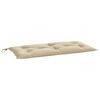 vidaXL Cuscini Panca da Giardino 2pz Beige 100x50x7cm Tessuto Oxford