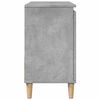 vidaXL Mobile Lavabo da Bagno Grigio Rovere 65x33x60 cm in Truciolato