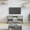 vidaXL Mobile TV Grigio Sonoma 100 x 36 x 49,5 cm Legno multistrato
