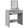 vidaXL Toeletta con Specchio Grigio Sonoma 73x46,5x120 cm