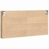 vidaXL Vetrina Rovere artigianale 100 x 8,5 x 50 cm Legno multistrato