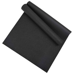 vidaXL Tappetino di Protezione Sportiva Nero 150 x 75 x 0,6 cm PVC
