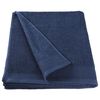 vidaXL Asciugamani Doccia 5 pz Cotone 450 gsm 70x140 cm Blu Marino