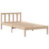 vidaXL Letto Libreria senza Materasso 90x200 cm Legno Massello Pino