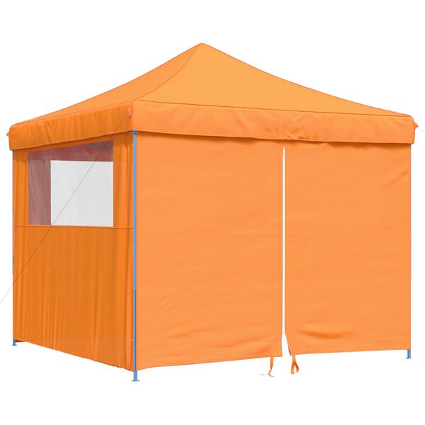 vidaXL Tenda Party Arancione 292 x 292 x 315 cm Tessuto Oxford