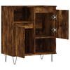 vidaXL Credenza Rovere Fumo 60x35x70 cm in Legno Multistrato