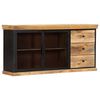 vidaXL Credenza 150x40x75 cm in Legno Massello di Mango
