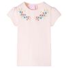 vidaXL Maglietta da Bambina Rosa Tenue 116