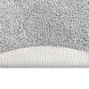 vidaXL Tappeto Shaggy Antiscivolo Grigio 120 x 120 cm PP