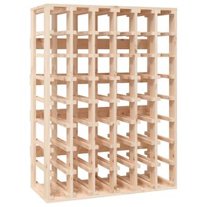 vidaXL Portavini 70x33x94 cm in Legno Massello di Pino