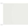 vidaXL Paravento Verticale Bianco 140x270 cm Tessuto Oxford