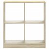 vidaXL Libreria Rovere Sonoma 68,5x32x75 cm in Legno Multistrato
