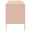 vidaXL Mobile TV Rosa 100,5x39x50,5 cm in Acciaio