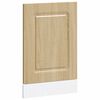 vidaXL Pannello Lavastoviglie Kalmar Rovere Sonoma 45x1,5x57 cm