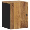 vidaXL Mobile da Bagno a Parete 38x33x48 cm in Legno Massello di Mango