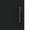 vidaXL Credenza Nera 69,5x34x90 cm in Legno Multistrato