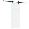 vidaXL Porta scorrevole ORKDAL Bianco 83 x 202 cm