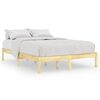 vidaXL Giroletto in Legno Massello 135x190 cm Double