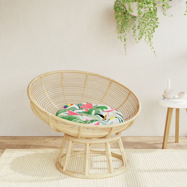 vidaXL Cuscino Rotondo Multicolore &Oslash; 60x11 cm in Tessuto Oxford