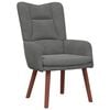 vidaXL poltrona Grigio scuro 63 x 67 x 94 cm Velluto