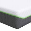 vidaXL Materasso Morbido medio 70 x 200 cm Bianco e Grigio