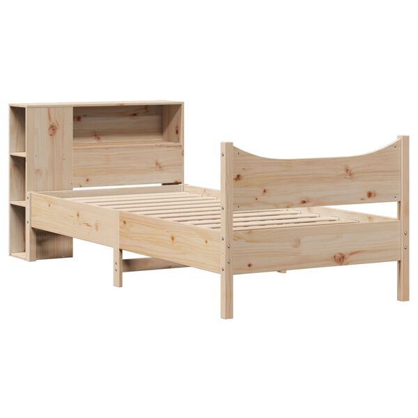 vidaXL Giroletto senza Materasso 75x190 cm in Legno Massello di Pino
