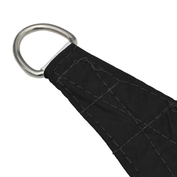 vidaXL Parasole a Vela in Tela Oxford a Trapezio 3/4x3 m Nero