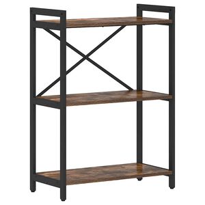 vidaXL Libreria 60 x 30 x 85 cm Legno ingegnerizzato Rovere fum&eacute;