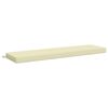 vidaXL Cuscino per panchina SOEST 100% Poliestere Crema