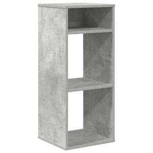 vidaXL Libreria Grigio Cemento 34x31x80 cm in Legno Multistrato