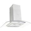 vidaXL Cappa a Isola 90 cm in Acciaio Inossidabile 756 m&sup3;/h LED