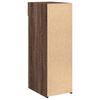 vidaXL Credenza Rovere Marrone 30x42,5x93 cm in Legno Multistrato