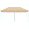 vidaXL Tenda da Festa Pieghevole Pop-Up Beige 580x292x315 cm