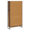 vidaXL Armadio per Libri 2 pcs Legno vecchio 80 x 30 x 155 cm