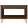 vidaXL Tavolino da Salotto Rovere Marrone 60x50x40cm Legno Multistrato