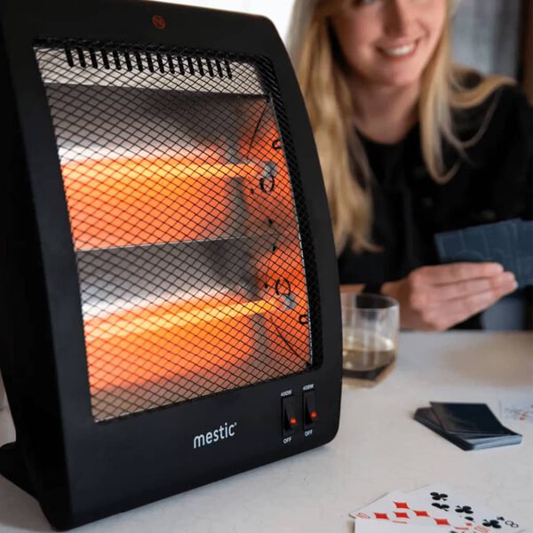 Mestic Stufa Autoportante MQK-200 800 W Quarzo