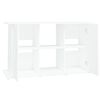 vidaXL Supporto per Acquario 101x41x58 cm in Legno Multistrato Bianco