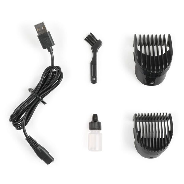 Livoo Tosatrice Multifunzionale in Acciaio Inox Nera