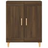 vidaXL Credenza Rovere Marrone 69,5x34x90 cm in Legno Multistrato